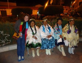 Chegando a Puno – festa da cidade