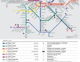 Como andar de metrô em São Paulo