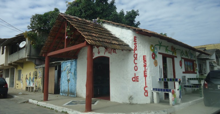 A arte nas casas da Barra do Jucu em Vila Velha / ES