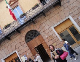 Primeiro dia em Camerino e Pallazzo Comunale Buongiovanni – Macerata – Italia