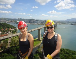 Rapel Positivo na Macaca do Morro do Moreno – Praia da Costa – Vila Velha ES