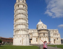 Meu passeio por Pisa – Itália