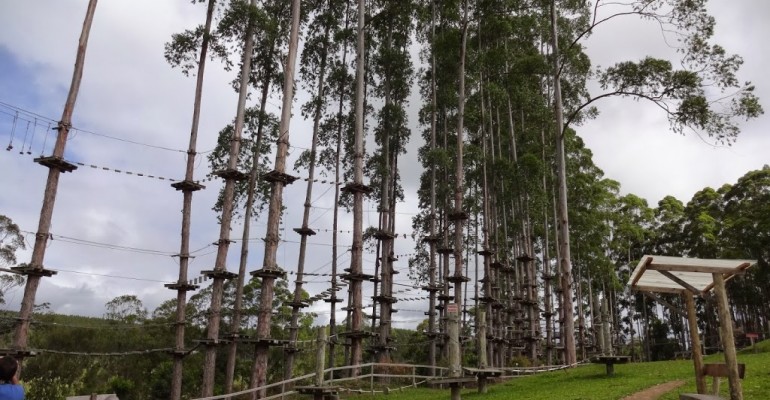 Maior Circuito de Arvorismo da América Latina em Venda Nova do Imigrante