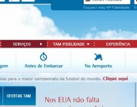 Como marcar o assento após comprar passagem na TAM