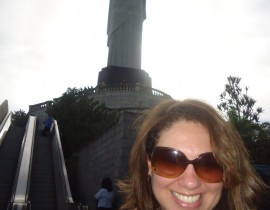 Cristo Redentor com o guia de turismo Henrique Joriam