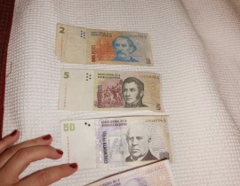 Como reconhecer uma nota falsa de Peso Argentino