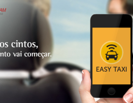 Desconto na corrida de táxi com a TAM e a EASYTAXI