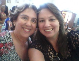 Feliz dia das mães pra minha mamãe!