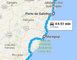 Roteiro de Maceió a Recife de carro alugado – ótima idéia