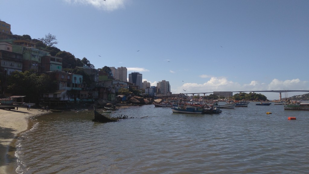 A prainha e sua linda vista (em frente ao Bar do Bigode)